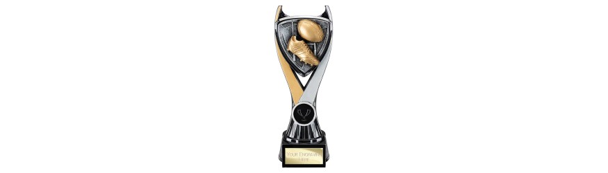 WOLVERINE TOWER RUGBY AWARD - 3 SIZES - 16CM TO 20CM WOLVERINE TOWER RUGBY AWARD - 3 SIZES - 16CM TO 20CM